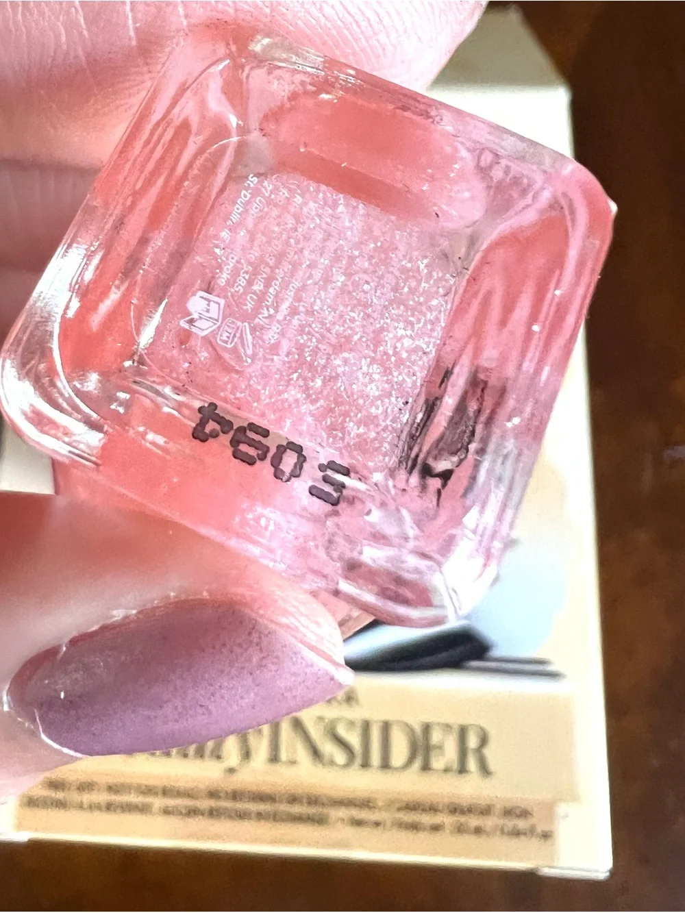 NEW Gisou Pink Shimmer Honey-Infused Lip Oil 8ml Watermelon Sugar
